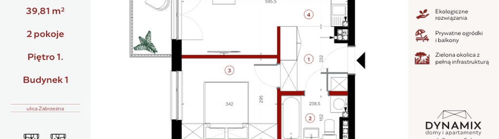 Mieszkanie w inwestycji: Apartamenty Dwie Rzeki