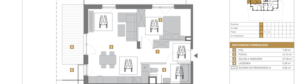 Mieszkanie w inwestycji: Wille Biskupin II