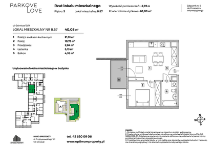 Mieszkanie w inwestycji: Parkove Love
