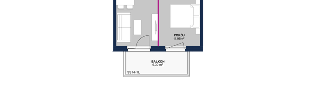 Mieszkanie w inwestycji: Moja Północna Etap III