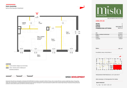 Mieszkanie w inwestycji: MISTA Kraków