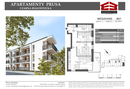 Mieszkanie w inwestycji: Apartamenty Prusa