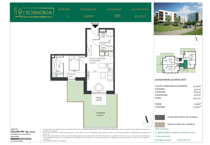 Mieszkanie w inwestycji: Sosnovia