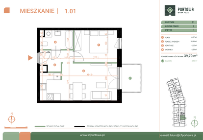 Mieszkanie w inwestycji: Casa Feliz Portowa II