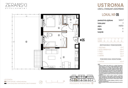 Mieszkanie w inwestycji: Ustronna