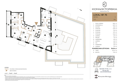 Mieszkanie w inwestycji: Konwiktorska Residence
