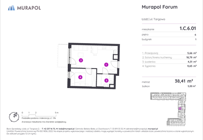 Mieszkanie w inwestycji: Murapol Forum