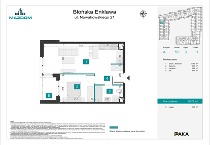 Mieszkanie w inwestycji: Błońska Enklawa