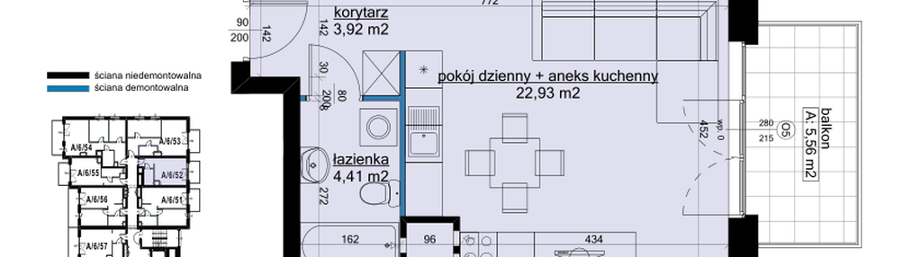 Mieszkanie w inwestycji: Osiedle Hawelańska etap III - bud. A