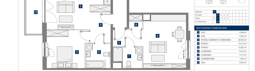 Mieszkanie w inwestycji: Apartamenty Park Matecznego Etap 2.2