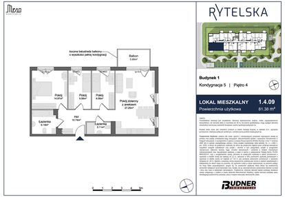 Mieszkanie w inwestycji: Rytelska