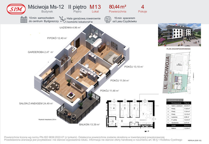 Mieszkanie w inwestycji: Mściwoja MS-12