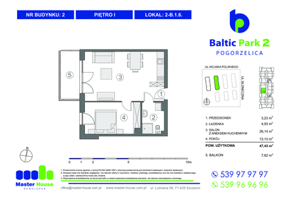 Mieszkanie w inwestycji: Baltic Park 2 Pogorzelica bud. 1 i 2