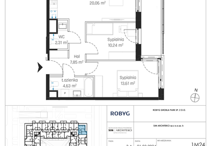Mieszkanie w inwestycji: Nadmotławie Apartments etap J