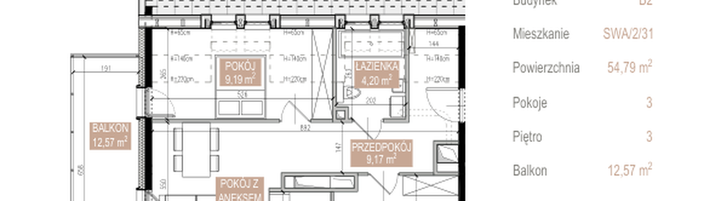 Mieszkanie w inwestycji: Apartamenty Świeradowska