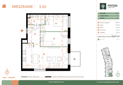 Mieszkanie w inwestycji: Casa Feliz Portowa II