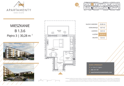 Mieszkanie w inwestycji: Apartamenty Nowe Miasto