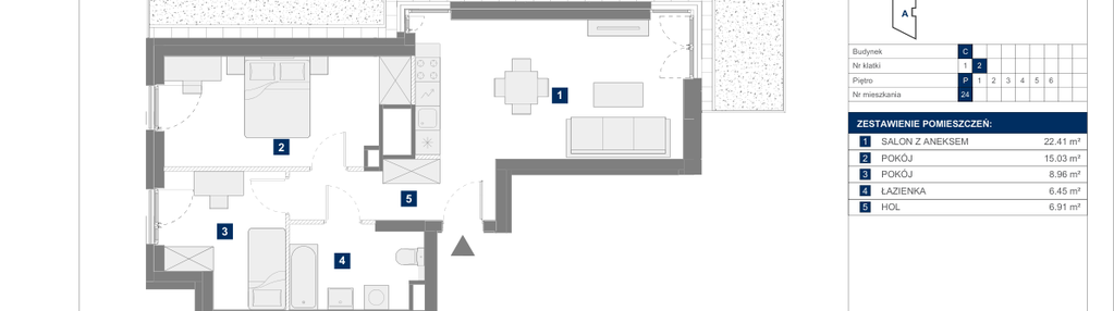 Mieszkanie w inwestycji: Apartamenty Park Matecznego Etap 1