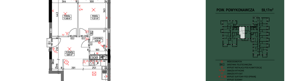 Mieszkanie w inwestycji: Wspólnota Mieszkaniowa Gajowa 72