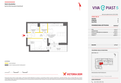 Mieszkanie w inwestycji: Viva Piast 5