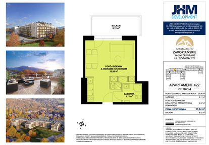 Mieszkanie w inwestycji: Apartamenty Zakopiańskie