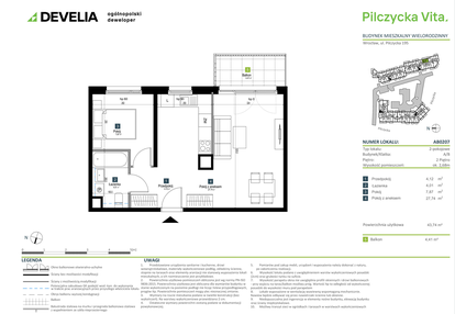 Mieszkanie w inwestycji: Pilczycka Vita