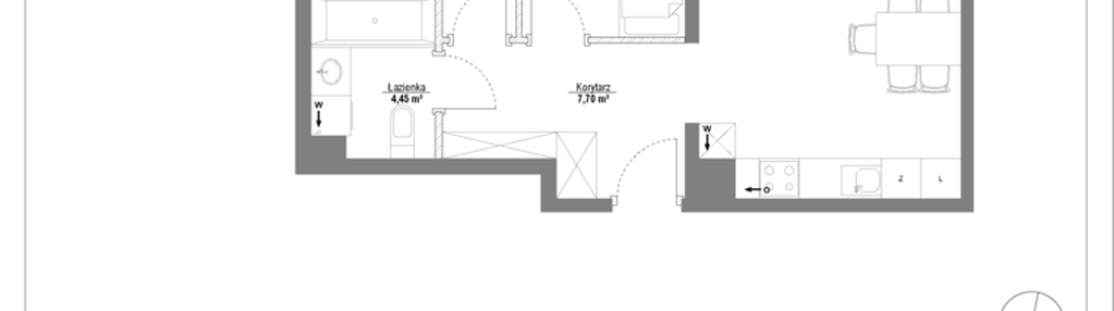 Mieszkanie w inwestycji: Początek Piątkowo bud. F