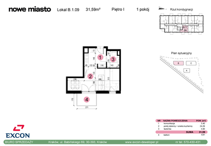 Mieszkanie w inwestycji: Nowe Miasto