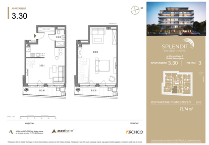 Mieszkanie w inwestycji: Splendit Świnoujście