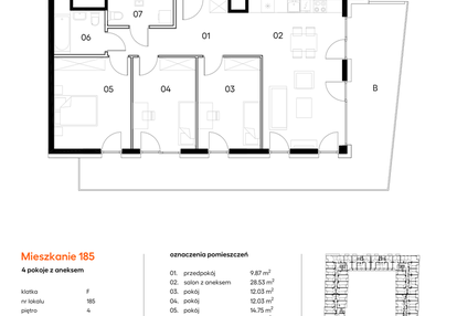 Mieszkanie w inwestycji: Miasto Polskich Mistrzów Olimpijskich