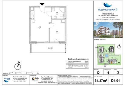 Mieszkanie w inwestycji: Aquamarina 3