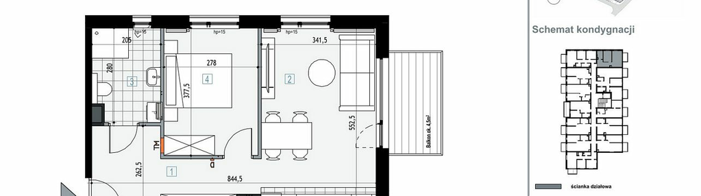 Mieszkanie w inwestycji: Apartamenty Kopernika