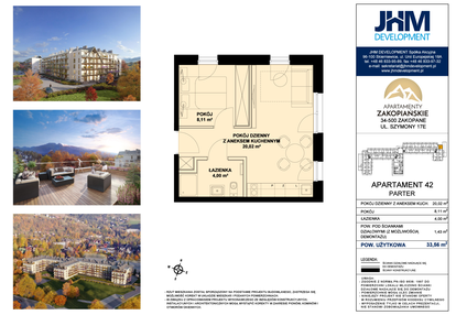 Mieszkanie w inwestycji: Apartamenty Zakopiańskie