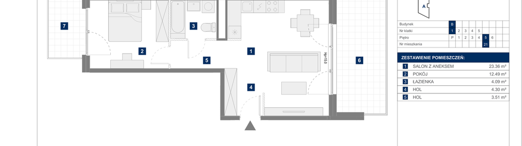 Mieszkanie w inwestycji: Apartamenty Park Matecznego Etap 1