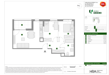 Mieszkanie w inwestycji: Osiedle Urbino etap 1.4