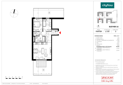 Mieszkanie w inwestycji: CityFlow etap II