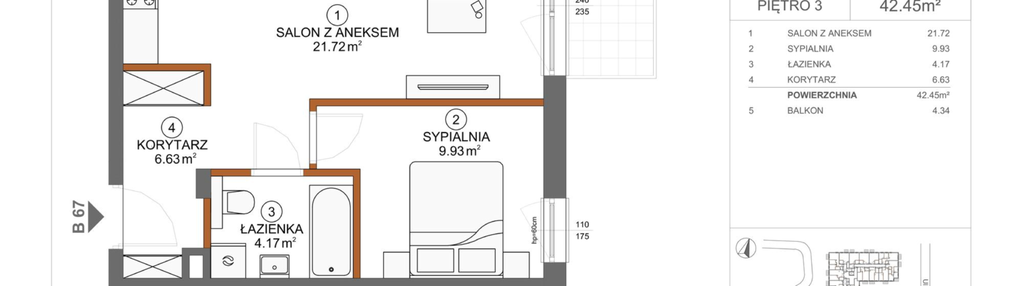 Mieszkanie w inwestycji: Apartamenty Rusałki