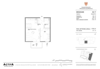 Mieszkanie w inwestycji: Kamienice Pruszczańskie