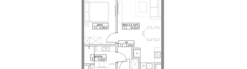Mieszkanie w inwestycji: Apartamenty na Klifie bud. D, E i F