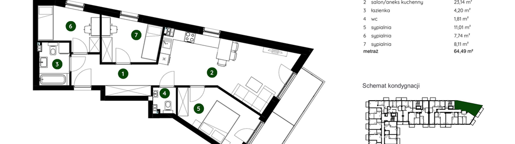 Mieszkanie w inwestycji: Murapol GreenCity bud. 2