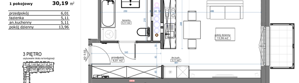 Mieszkanie w inwestycji: Naramowicka 172