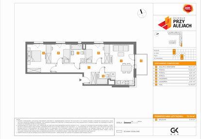 Mieszkanie w inwestycji: Osiedle Przy Alejach etap 2