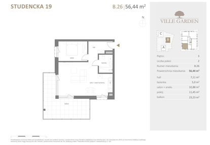 Mieszkanie w inwestycji: Ville Garden