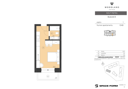 Mieszkanie w inwestycji: Woodland Resort&Spa