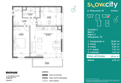 Mieszkanie w inwestycji: Slow City