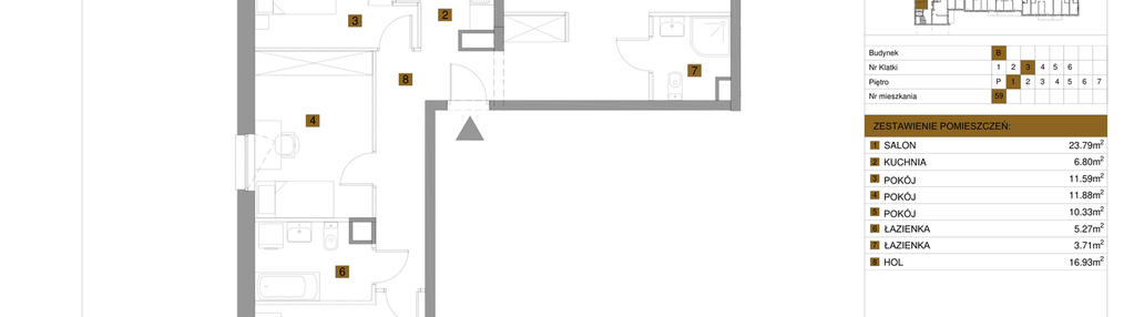 Mieszkanie w inwestycji: Apartamenty nad Oławką etap II