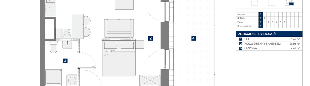 Mieszkanie w inwestycji: Apartamenty Park Matecznego Etap 1