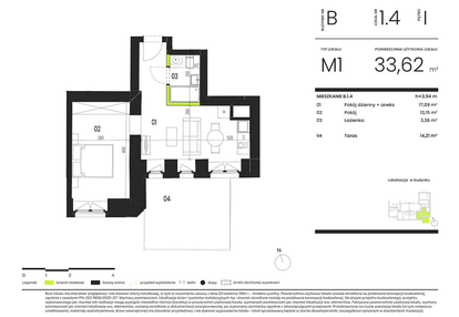 Mieszkanie w inwestycji: Ogrody Staromiejskie