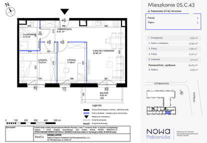 Mieszkanie w inwestycji: Nowa Pabianicka