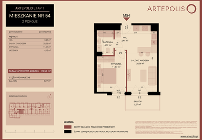 Mieszkanie w inwestycji: Artepolis